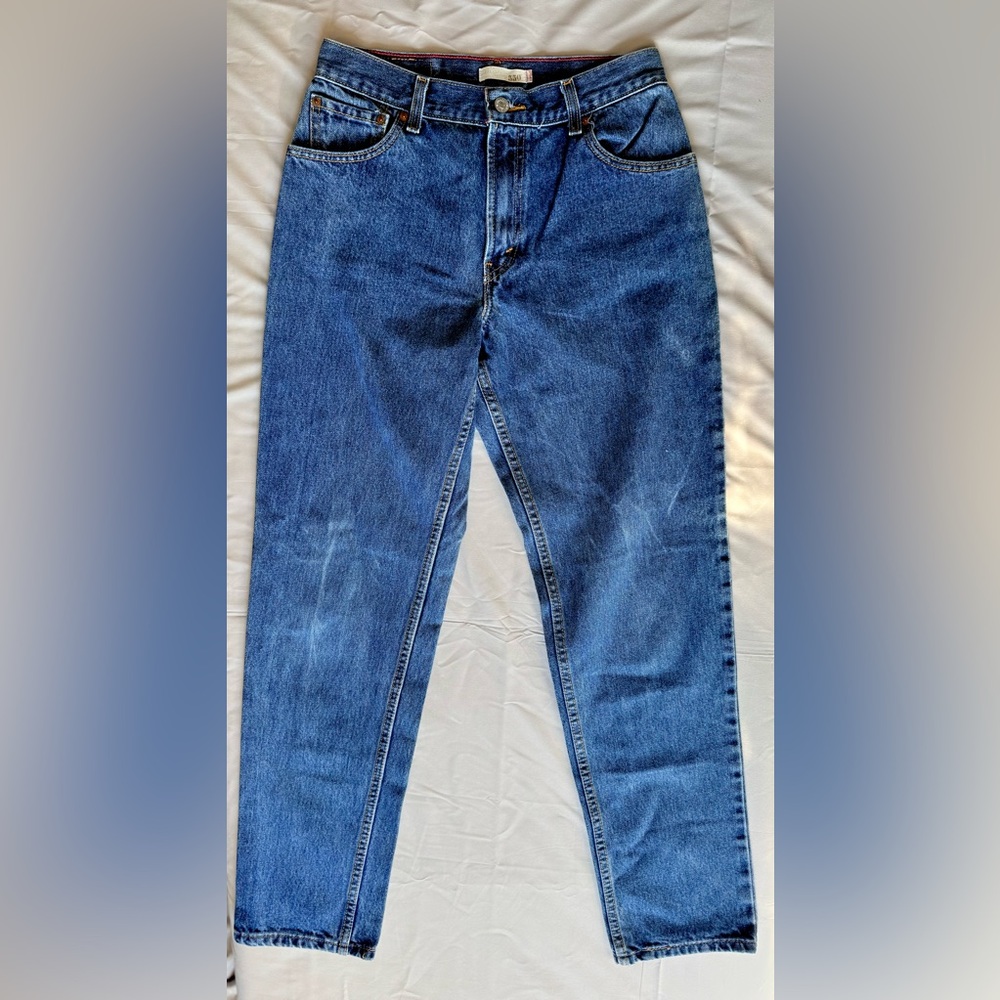 Levi’s 550 Women’s Jeans Size 10 Long - Relaxed Fit, 100% Cotton, Made In Mexico